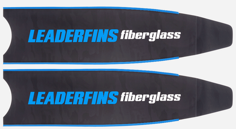 Leaderfins Fiberglass (Soft/Black Camo)