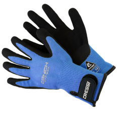 Cressi Conch  Dyfiber Gloves (Blue)