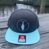 Descent Icon Snapback Hat (Charcoal/Mint)