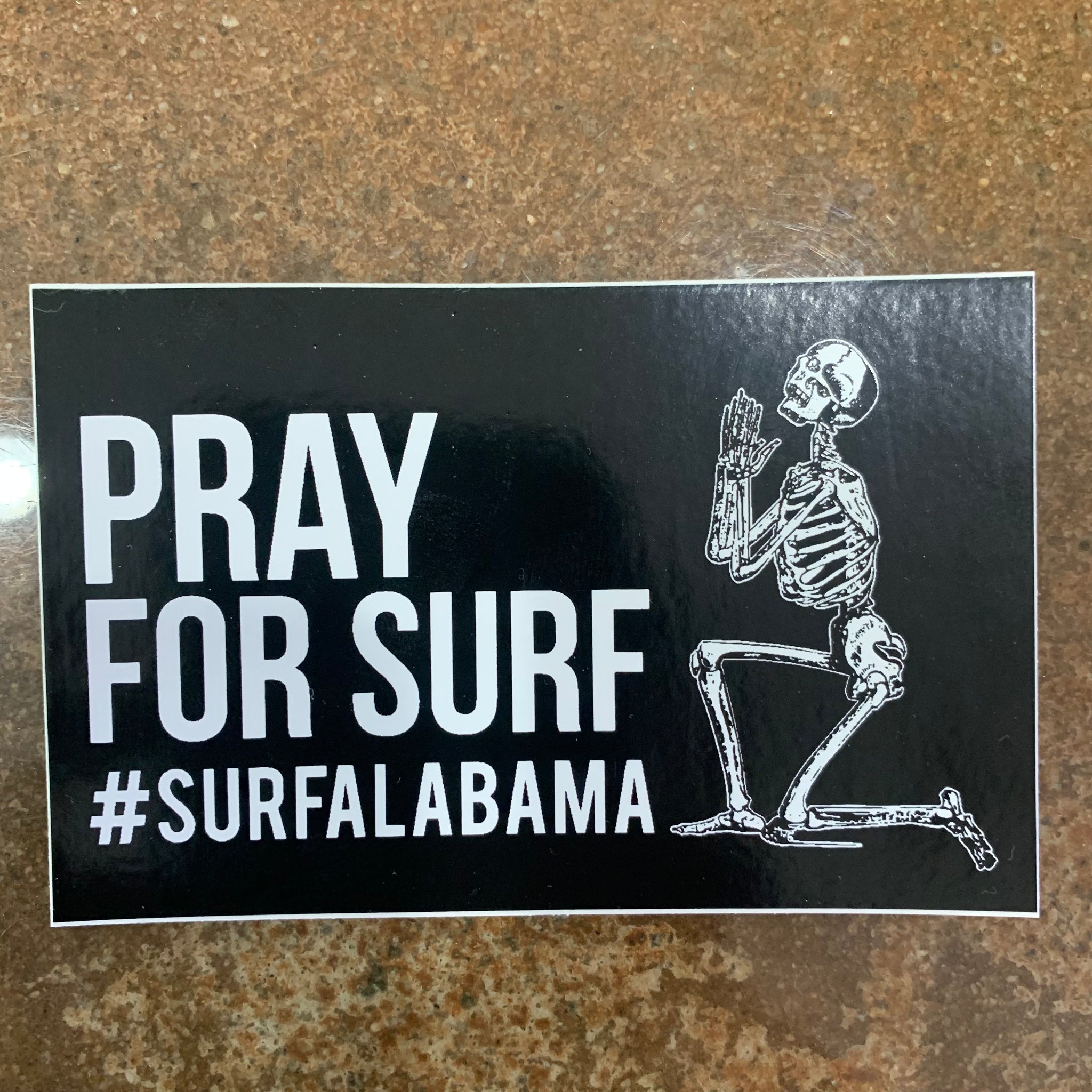 Pray For Surf Sticker